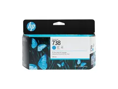 HP 738 498N5A inktcartridge cyaan