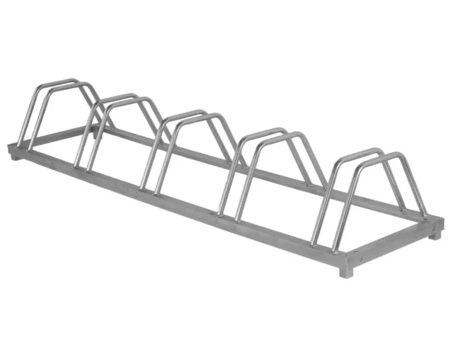 fietsenrek,HxBxD 250x1580x390mm,5instelplaatsen,gebruik tweezijdig