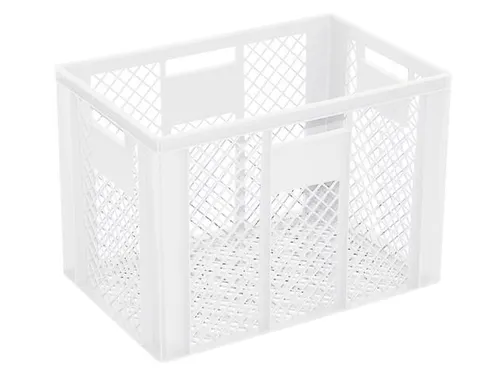 Euronorm Stapelkrat Hxlxb 410x600x400mm 83liter Open Wit