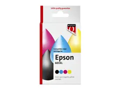 Inktcartridge Quantore alternatief tbv Epson 603XL zwart + 3 kleuren
