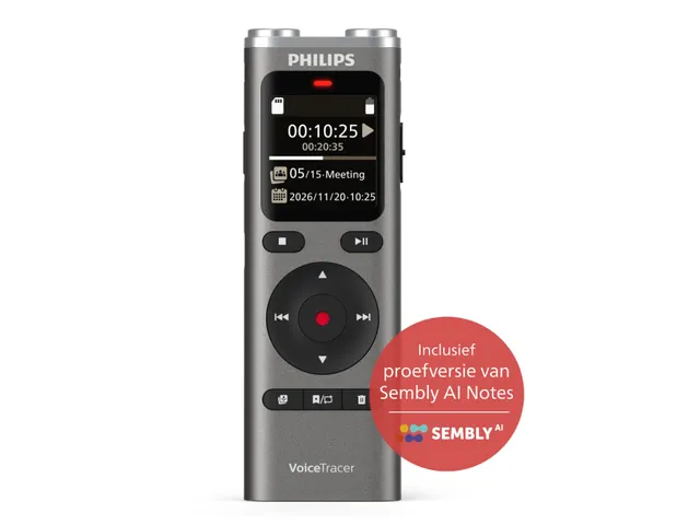 Digital voice recorder Philips DVT 2075 interviews