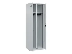 locker voor scheiding van kleding,HxBxD 1850x600x500mm,2vak