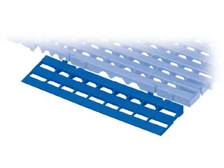 Randlijst Hd-pe Lxbxh 400x110x25mm Blauw - 1