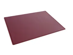 Schrijfonderlegger Rood 530x400 mm met transparant afdekvel PP