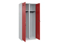 locker voor scheiding van kleding,HxBxD 1850x800x500mm,2vak