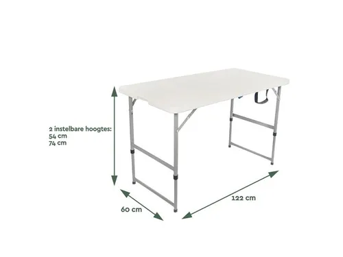 Vouwtafel 120x60x74cm FC120
