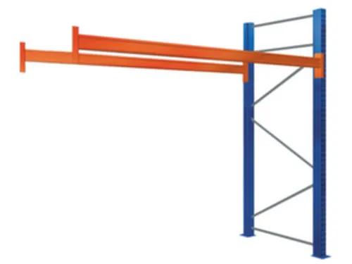 bokstelling,aanbouwveld,HxBxD 2500x2700x1100mm,vakl. 1500kg