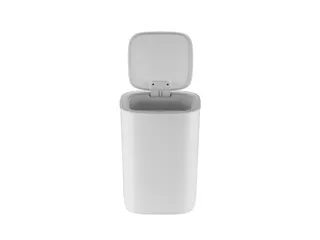 Morandi Trendy Vierkante Afvalbak Smart Sensor Bin 12 Liter Wit - 3