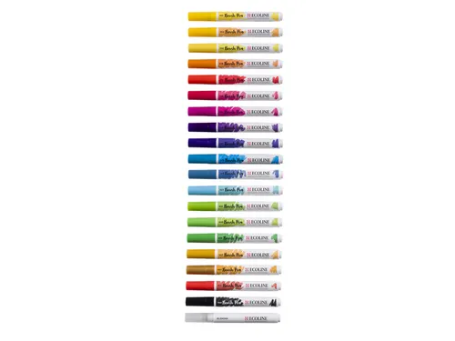 Brushpen Talens Ecoline set à 20 stuks landschap
