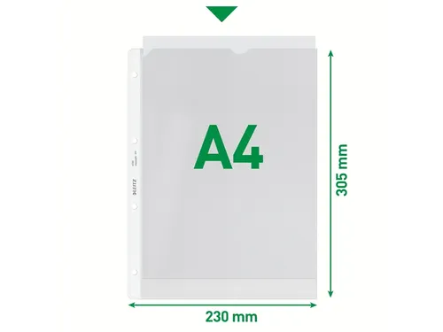 Showtas Leitz 4720 A4 4-gaats 0.13mm PP mat