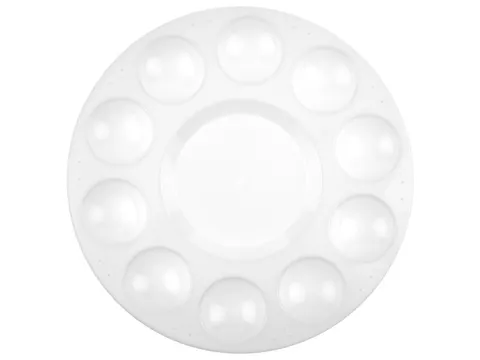 Palet Kangaro dia 17cm , Kunststof wit