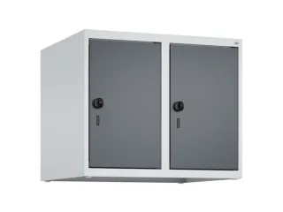 opzetkast,v. locker,2vak.,vak B 300mm,HxBxD 500x600x500mm,draaigrendel - 2