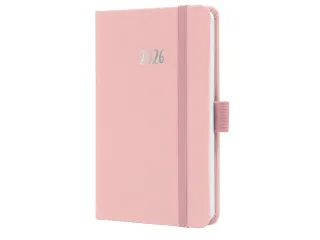 Weekagenda Feel A6 2026 (NL/FR/EN/DU) Soft Rose Hardcover - 2