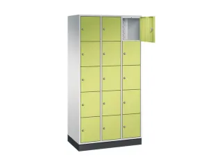 lockerkast,RAL 7035/RDS1108060,HxBxD 1950x920x500mm,3x5vakken - 1
