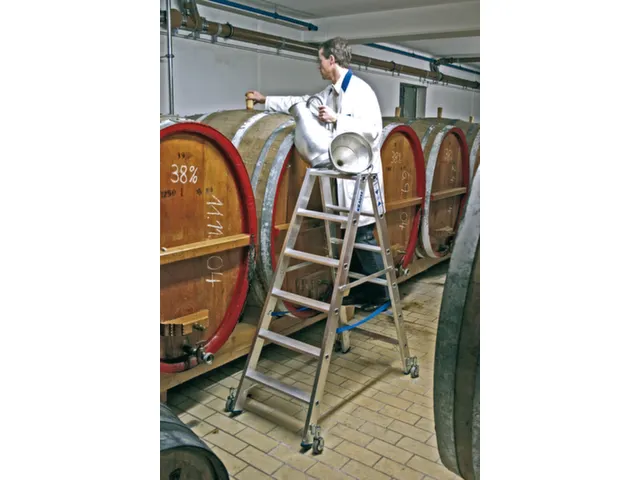 Verrijdbare Boktrap Aluminium L 1 54M 2X6Treden