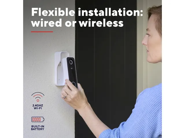 Deurbelcamera Trust DOORCAM-3000 Wi-Fi wit