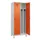 locker voor scheiding van kleding,HxBxD 1950x800x500mm,2vak