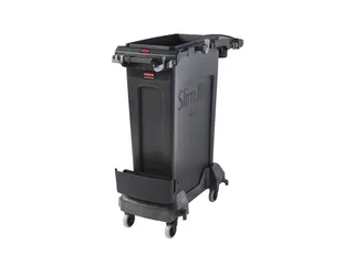 Schoonmaakkar Afvalverzamelaar Slim Jim Rim Caddy Kit 87 Liter Zwart - 1