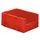 Euronorm Stapelkrat Rood 175x400x300mm 14.5l Gesloten Grijpopening