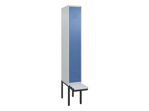 locker voor scheiding van kleding,HxBxD 2120x300x815mm,1vak