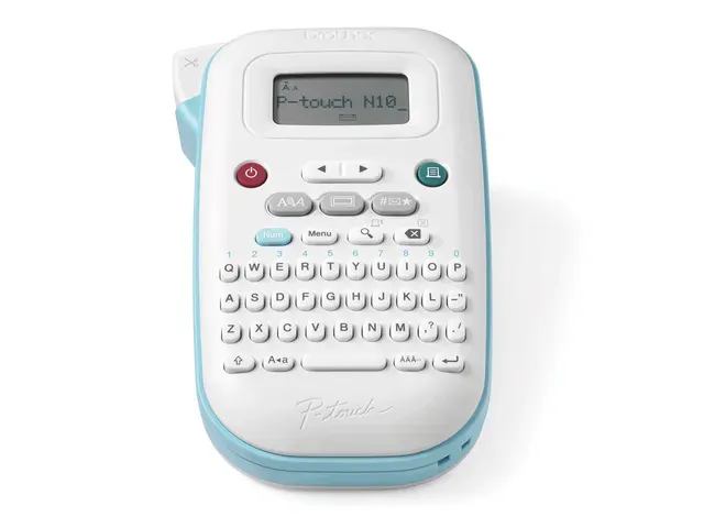 Brother Labelprinter PT-N10 P-touch Btag QWERTY 12mm wit