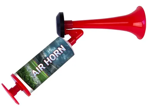 Luchttoeter met handpomp