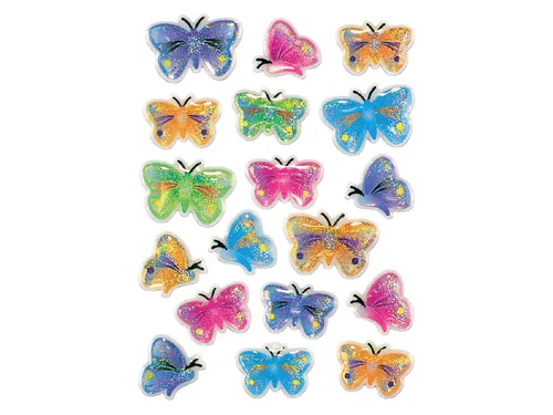 Sticker Etiket Herma 5251 Vlinders Stone 18 stuks