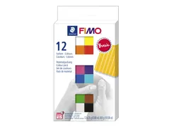 Klei Fimo soft colour pak à 12 basis kleuren