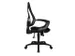 Siège De Bureau Pivotant Assise Noire Dossier Mailles Noir
