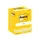 Memoblok Post-it 657 76x102mm geel 12 stuks
