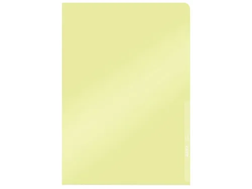 L-map Leitz premium A4 0.15mm PVC geel