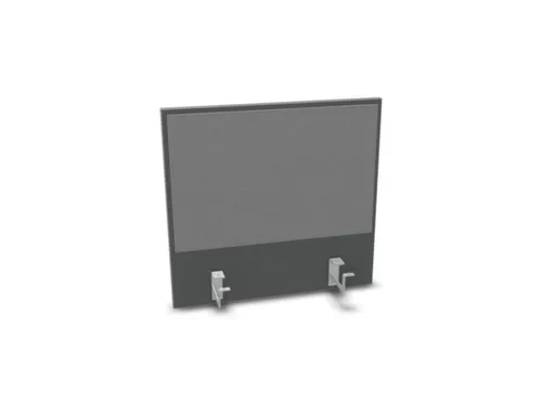 opzetpaneel bureau aanbouw achter MS-donkergrijs BN8078-grijs 600mm