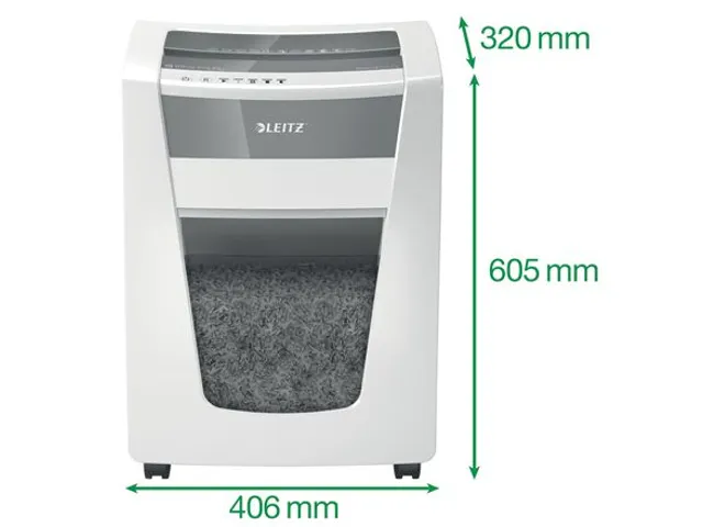 Papiervernietiger Leitz IQ Office Pro P-6+ snippers 1x5mm