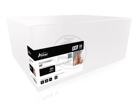 As20145 Astar Hp 38A Lj Cartridge Zwart Xxl Rebuilt 24.000 Pagina's