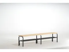 omkleedbank,HxLxD 450x2000x350mm,houten lijst,RAL7016