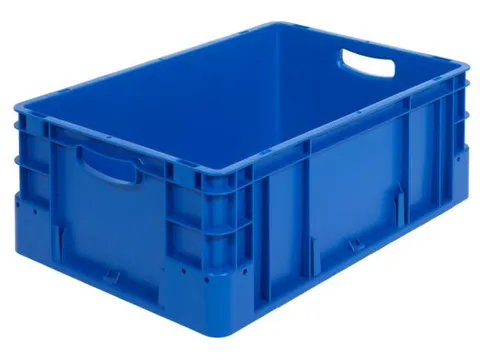 Stapelkrat Pp Hxlxb 220X600X400Mm 40L Blauw