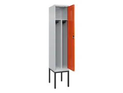locker voor scheiding van kleding,HxBxD 2120x400x500mm,1vak