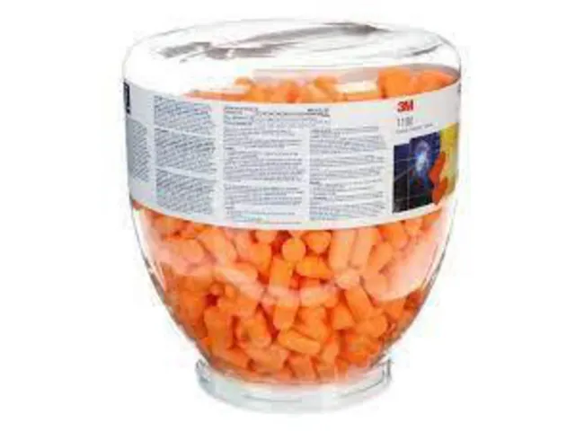 3M 1100D navulling oordoppen, SNR 37 dB, oranje, per 500 paar