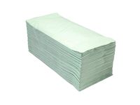 Handdoekpapier P50786 Z-fold groen 1-Laags 23x25cm 5000 Stuks