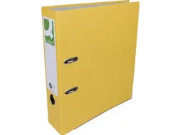 Ordner A4 Recycolor papier 80mm Geel
