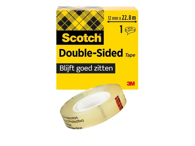 Ruban adhésif Scotch 665 22,8mx12mm double face