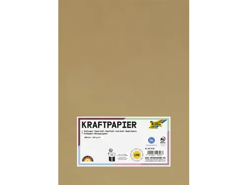 Kraftpapier Folia A4 120gr 100 vel