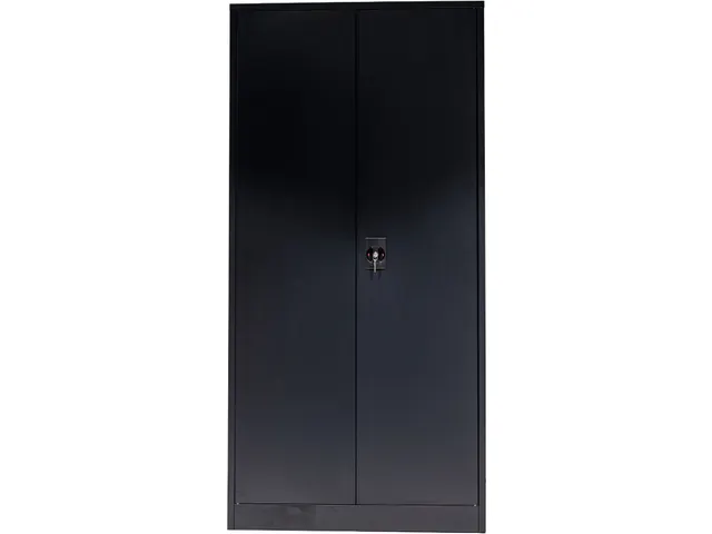 Draaideurkast 1850x900x400mm Zwart