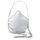 Moldex stofmasker Air FFP2 NR D maat S/M individueel verpakt 10 Stuks