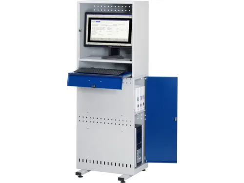 Computerkast 1650x 600x 570mm Uittreklade Voor Toetsenbord Monitorvak