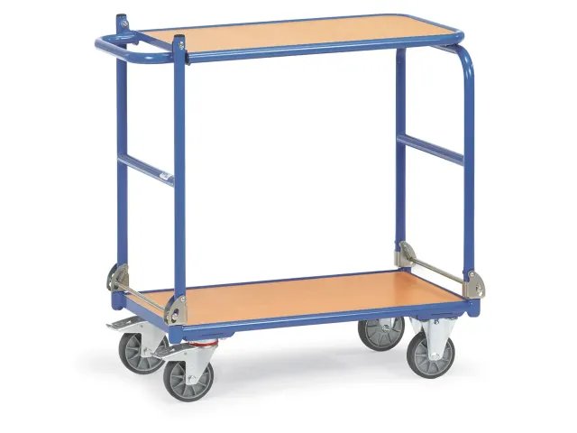 Opklapbare Wagens 1140 250kg Laadvlak 720x450mm Beuken