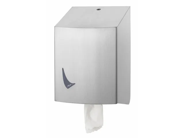 Rvs Midi Poetsrolhouder Fingerproof Centerfeed