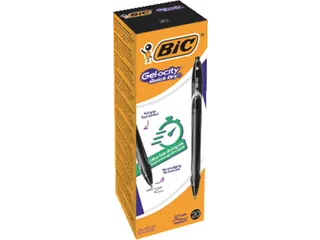 Gelschrijver Bic Gel-ocity quick dry medium zwart - 4
