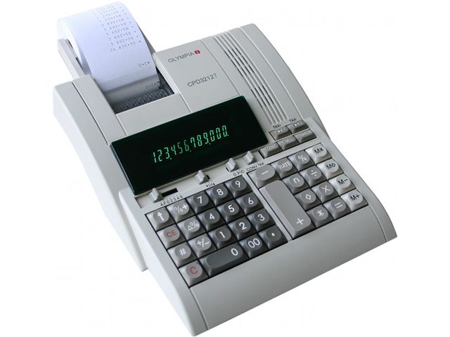 Olympia Calculatrice imprimante thermique OLYMPIA CPD3212T