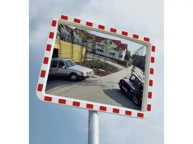 verkeersspiegel,HxB 1000x1200mm,max. zichtbreedte 22m
